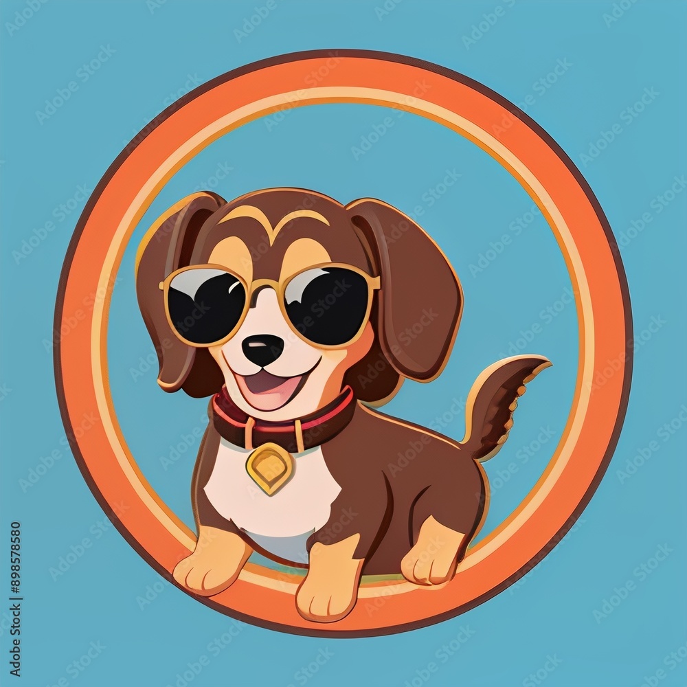 dog with sunglasses dog with sunglasses