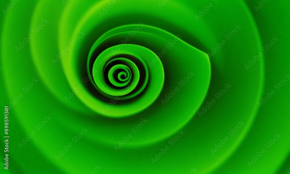 close-up of a spiral pattern with a green background. close-up of a spiral pattern with a green background.