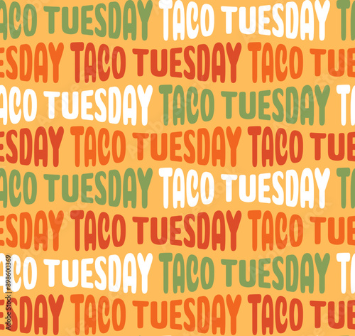 Taco Tuesday Vector, Taco Wallpaper, Mexican Eatery, Interior Design, Mexican Tacos, Taco Wallpaper, Food Wallpaper, Vector Illustration