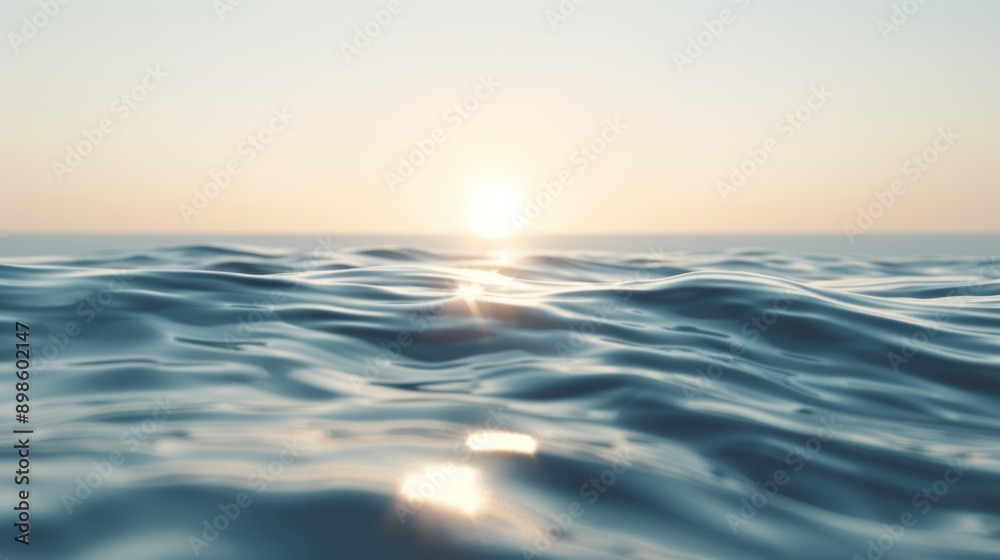 A beautiful sunset over a calm ocean, with gentle waves and a clear sky, with copy space, high-resolution photo, cinematic image, hyper realistic A beautiful sunset over a calm ocean, with gentle waves and a clear sky, with copy space, high-resolution photo, cinematic image, hyper realistic