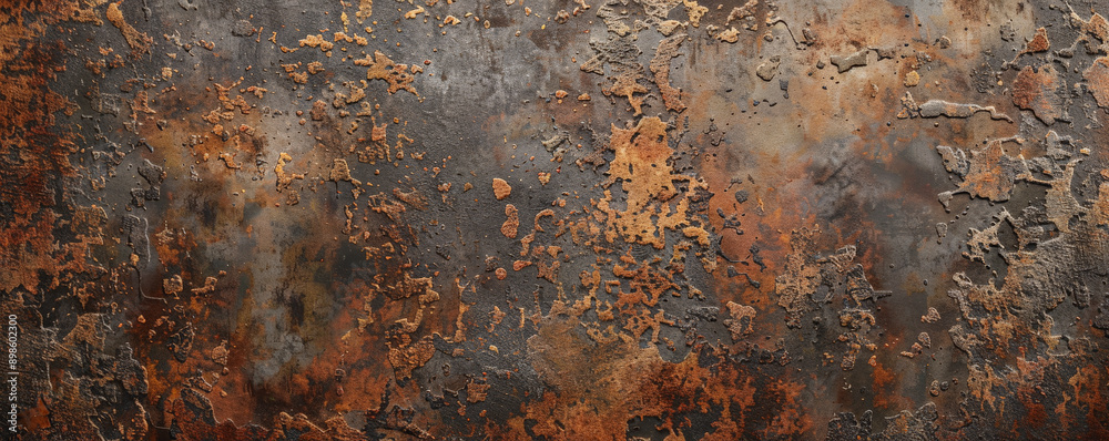 A distressed metal surface with deep rust and intricate, aged textures, creating a rugged look. A distressed metal surface with deep rust and intricate, aged textures, creating a rugged look.
