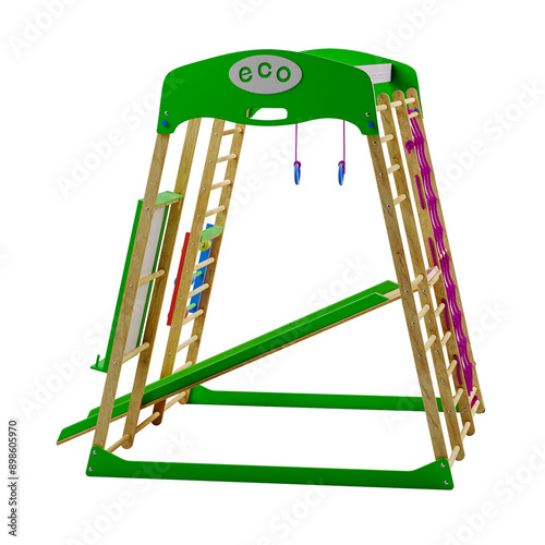 play structure, Childers paying tings, outdoor gym, play area, , no background, different design, png, white background, isolated, abstract, 3d model. photo