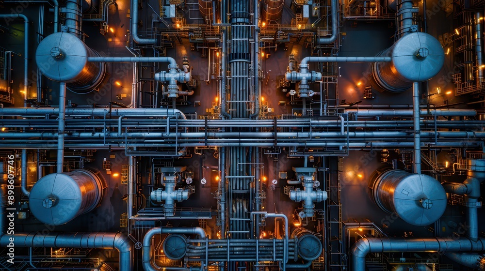 Advanced Industrial Pipeline Control Systems in Petrochemical Plant Setting Advanced Industrial Pipeline Control Systems in Petrochemical Plant Setting