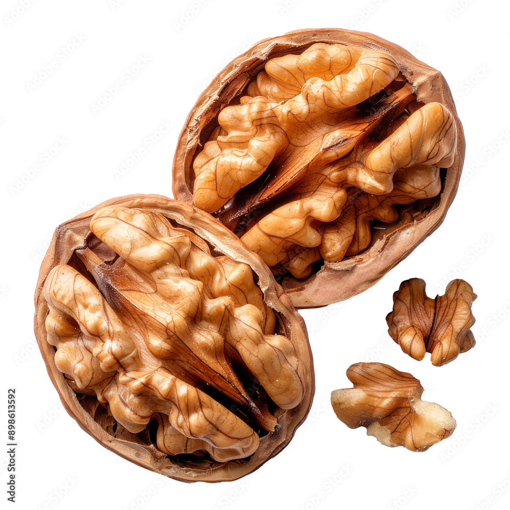 Walnut. PNG element isolated on transparent background. Walnut. PNG element isolated on transparent background.
