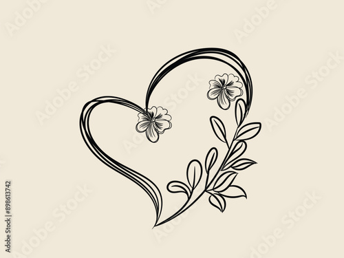 heart with ornament