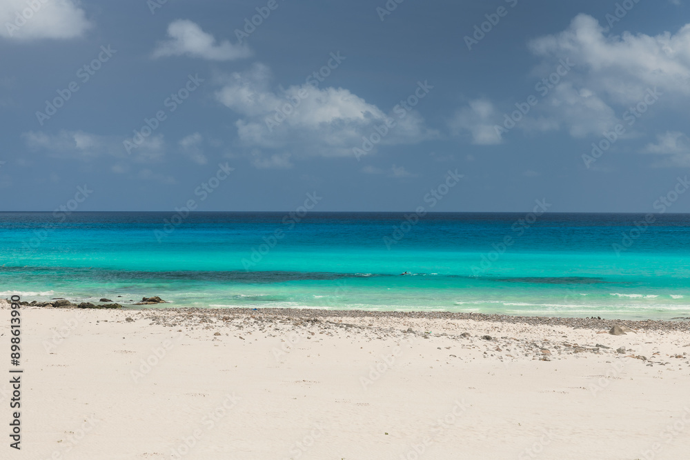 Amazaing color of water on beach in Socotra- unique island with unique plants and landscapes. Amazaing color of water on beach in Socotra- unique island with unique plants and landscapes.
