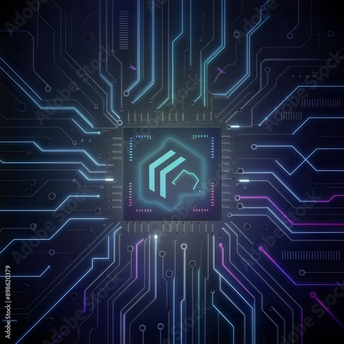 circuit board background