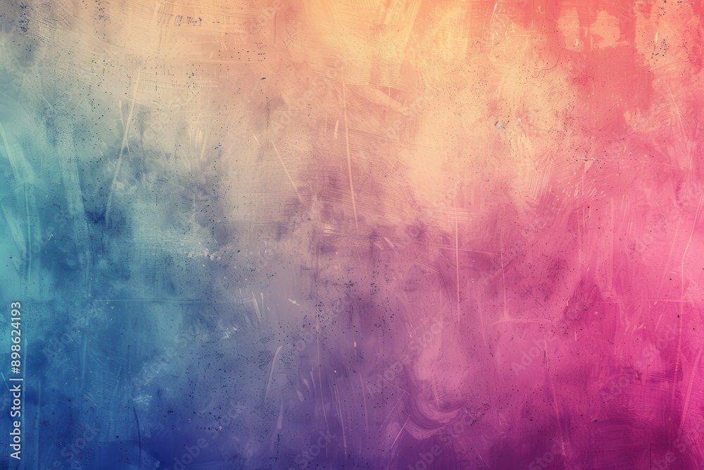 Fototapeta premium Vintage gradient backdrop featuring textured grain effect