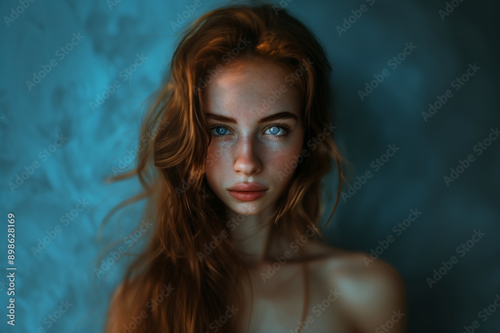 portrait of female model