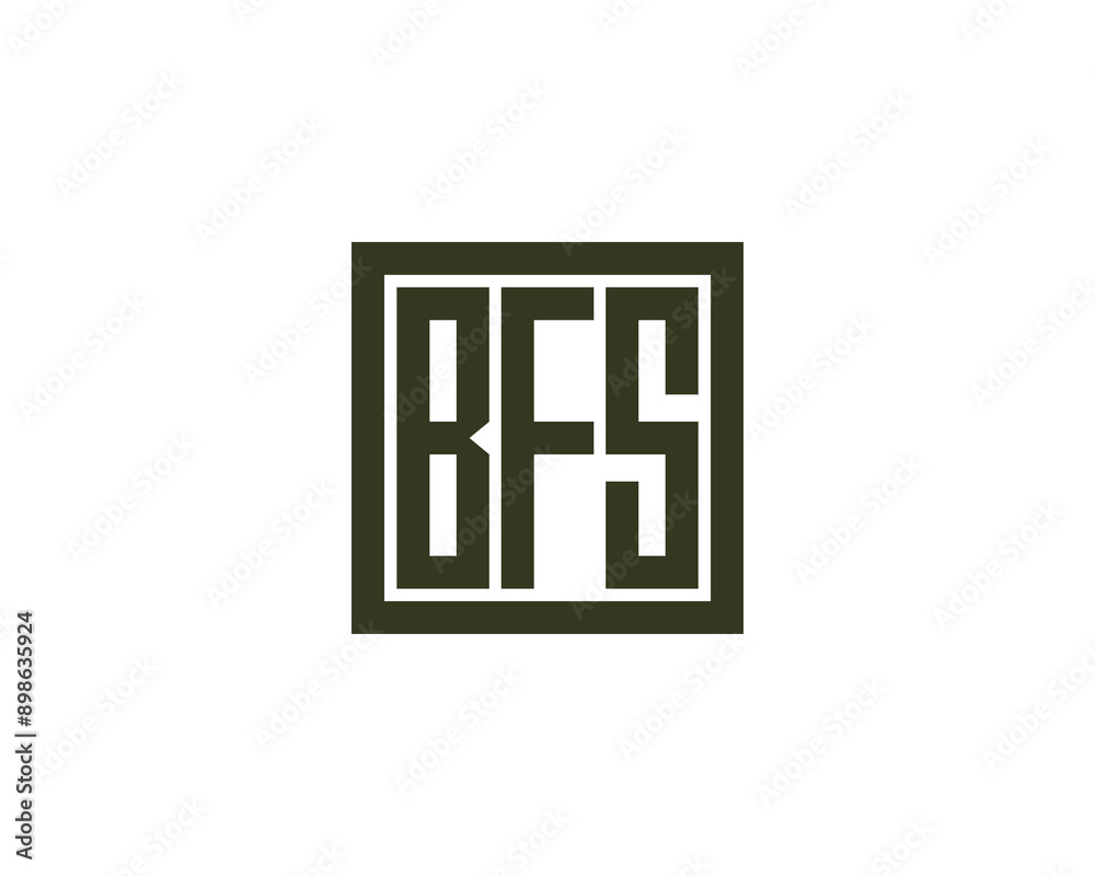BFS logo design vector template. BFS logo design. BFS logo design vector template. BFS logo design.