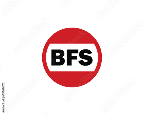 BFS logo design vector template. BFS logo design.