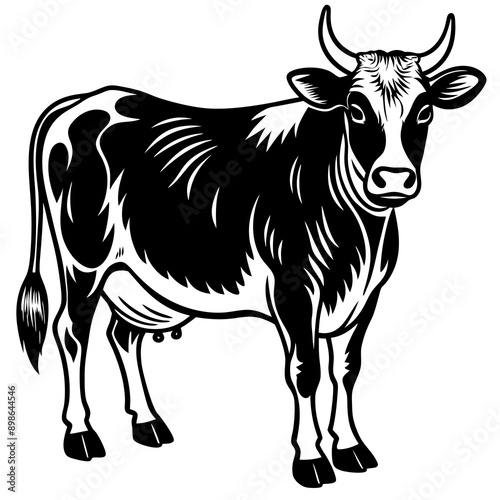 cow farm icon Vector