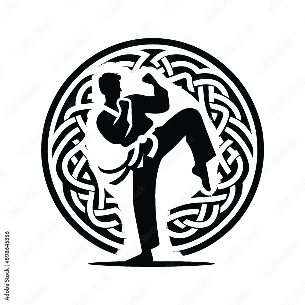 Fototapeta premium Judo , martial art , Karate , Taekwondo