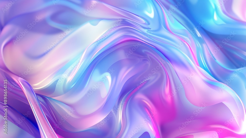 Colorful wavy pattern with light reflections on abstract background Colorful wavy pattern with light reflections on abstract background