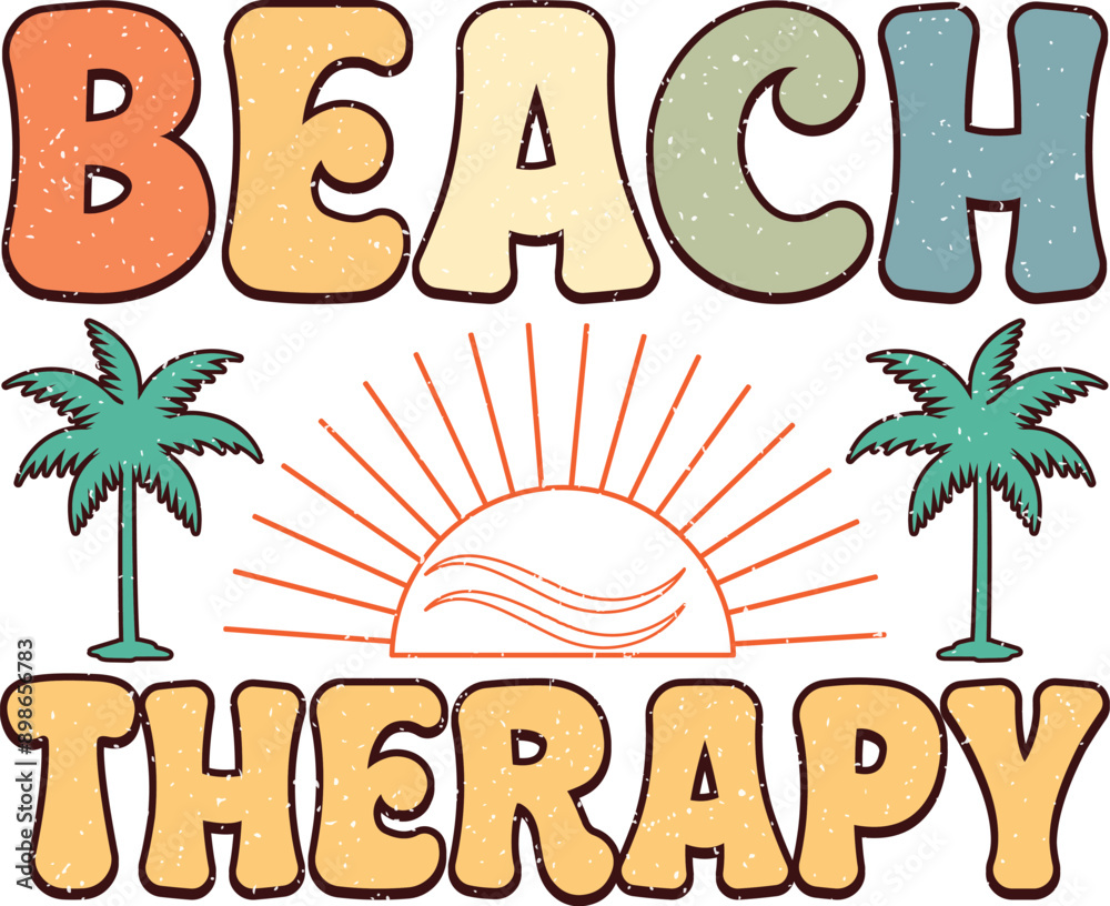 Obraz premium Beach Therapy Sublimation