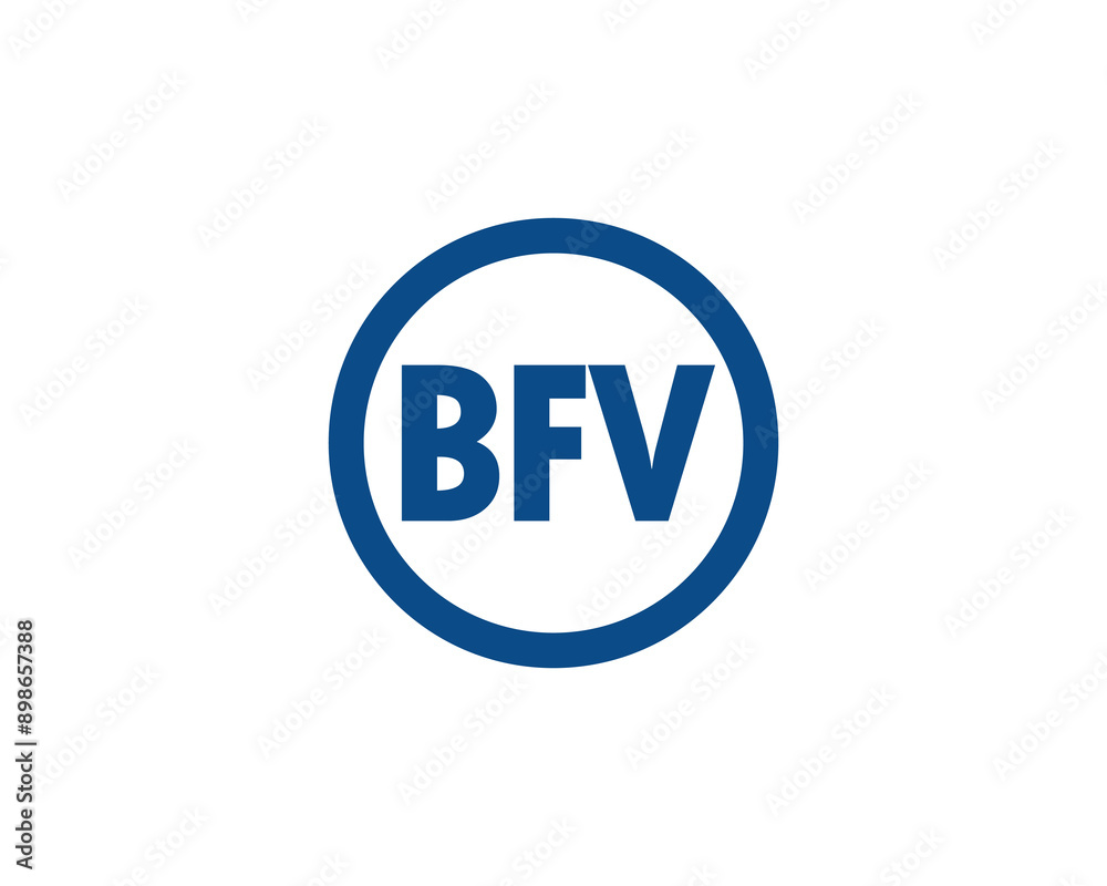 BFV logo design vector template. BFV Logo design. BFV logo design vector template. BFV Logo design.