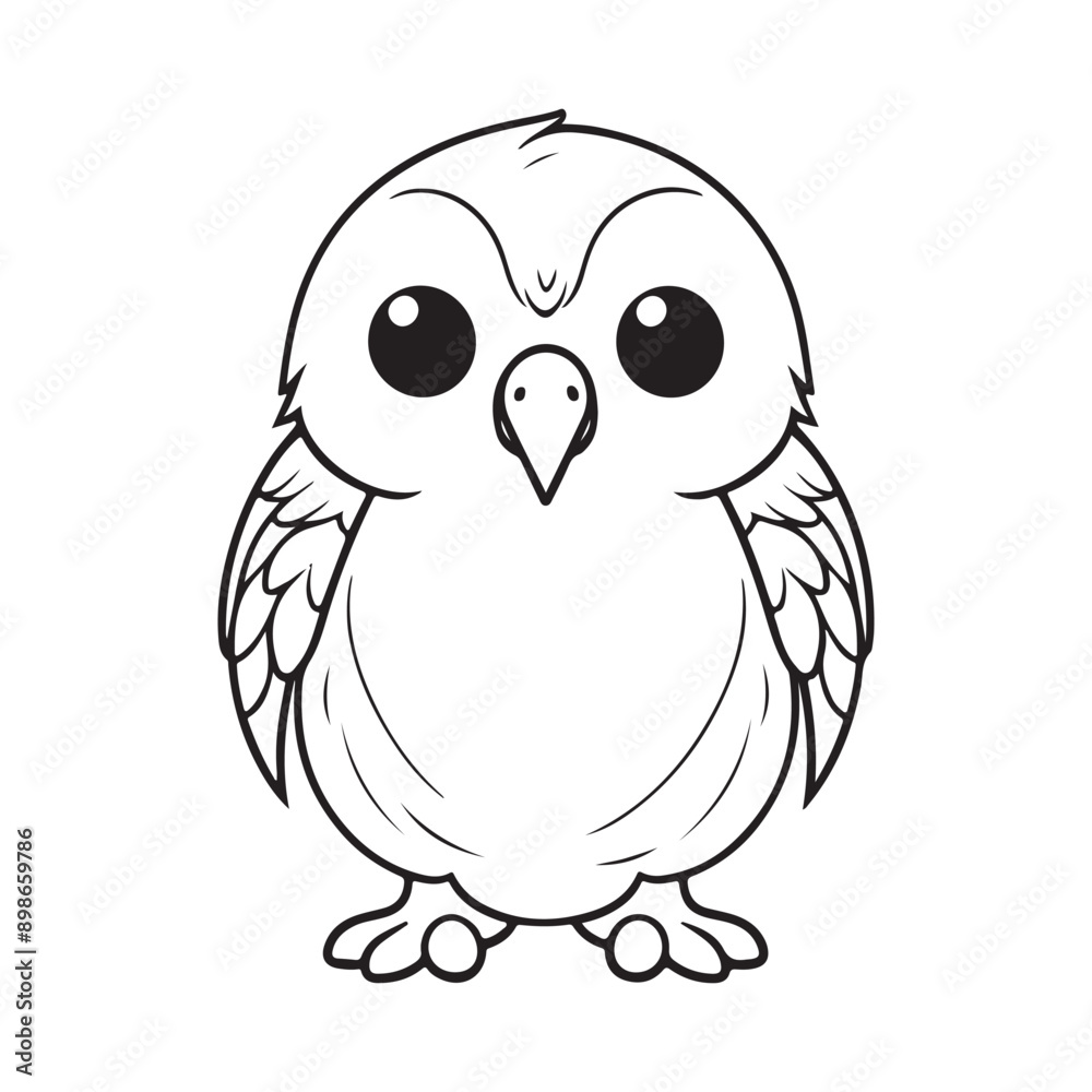 Eagle line art vector illustration Eagle line art vector illustration