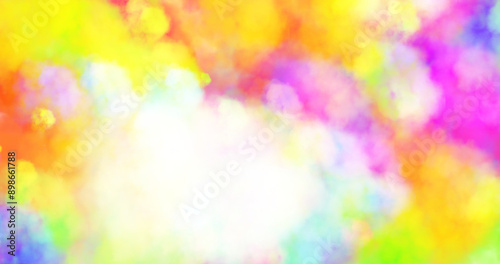 Colorful Watercolor. Cloud texture background.