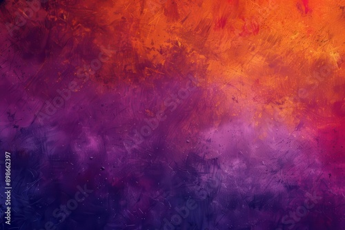 Wallpaper Mural abstract gradient background with deep purples transitioning to fiery oranges and blues grainy texture adds depth and mystery Torontodigital.ca
