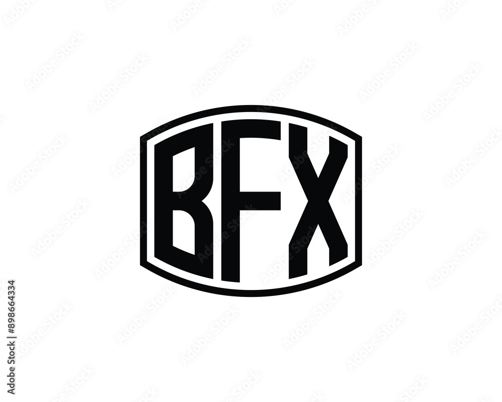 BFX Logo design vector template. BFX Logo design. BFX Logo design vector template. BFX Logo design.