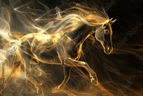 abstract animal that embodies the concept of freedom. horse wallpaper photo