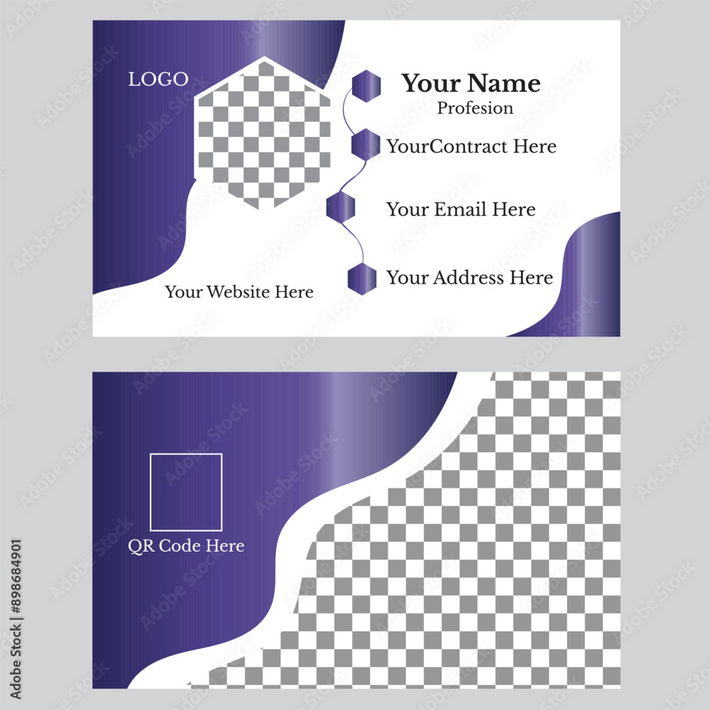 Modern Business Card , Creative visiting Card Design, Business Card Template Design