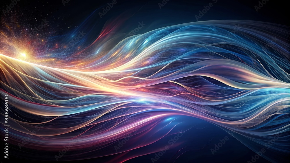 Cosmic Flow Abstract Waves of Light and Energy, Digital Art, Abstract Background, Glowing Lines , Abstract , Cosmic , Light Cosmic Flow Abstract Waves of Light and Energy, Digital Art, Abstract Background, Glowing Lines , Abstract , Cosmic , Light