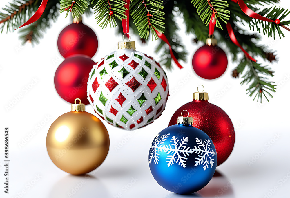 set various christmas ornaments transparent white background high resolution high details vibrant set various christmas ornaments transparent white background high resolution high details vibrant