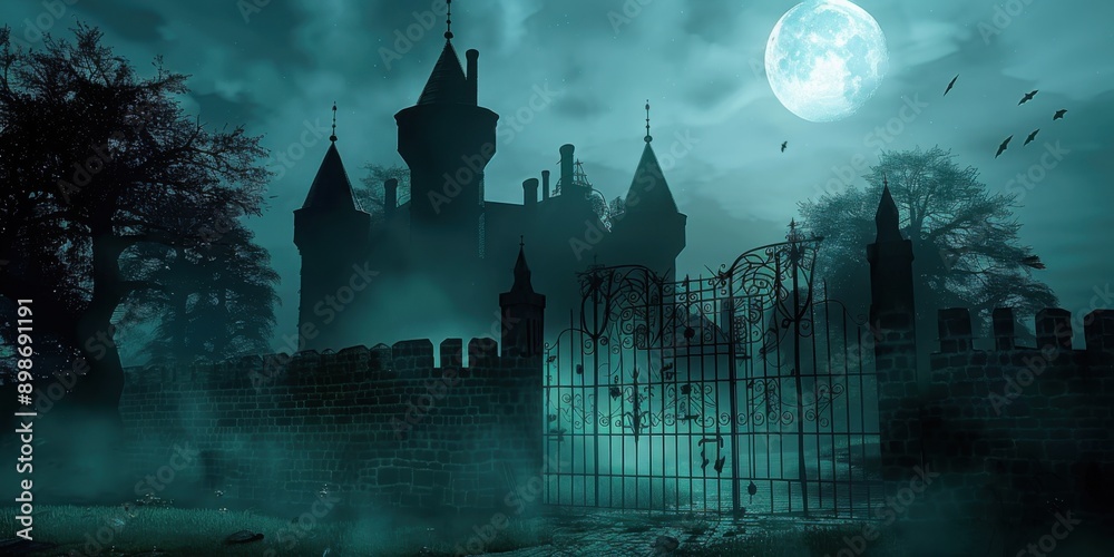 Haunted Castle at Night Haunted Castle at Night