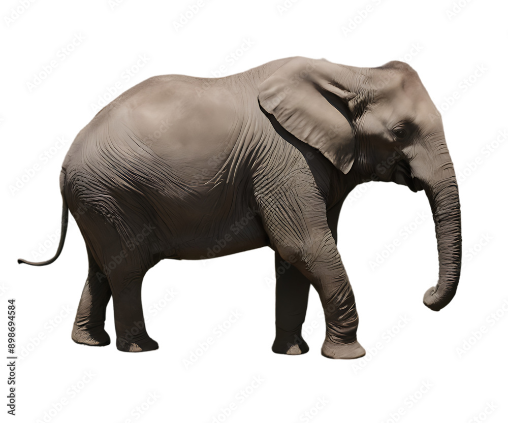 Obraz premium Elephant - Transparent Background