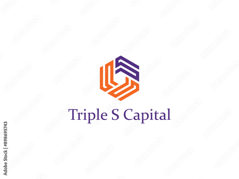 Triple s capital logo design Triple s capital logo design
