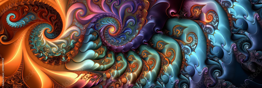 abstract 3D fractal background abstract 3D fractal background