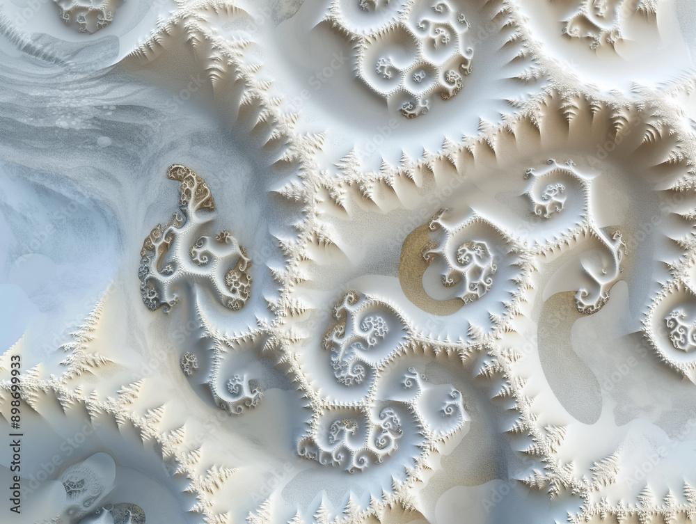 Obraz premium abstract 3D fractal background