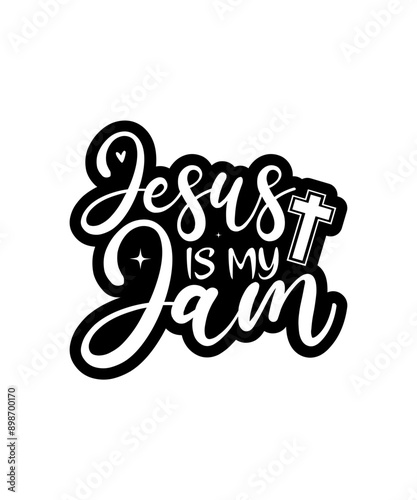 Jesus Sticker Design, Jesus Sticker SVG design, Jesus Sticker  © Madhusudan