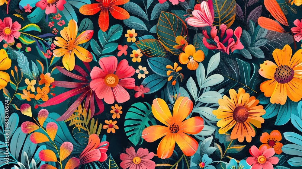 Summer pattern wallpaper Summer pattern wallpaper