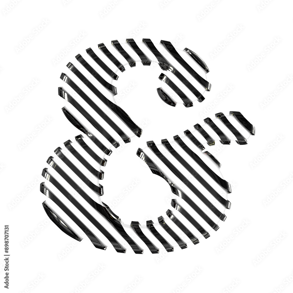 White symbol with black diagonal ultra thin straps White symbol with black diagonal ultra thin straps