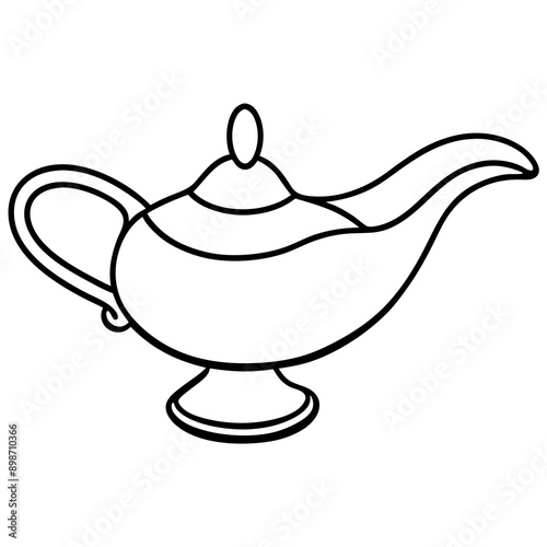 magic lamp illistion