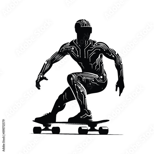 Skateboarding, longboarding