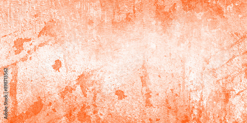 Abstract orange paint splash vintage and antique. White and orange cement grunge old wall texture. Abstract grunge texture splash paint background. paper texture with stains and scratches