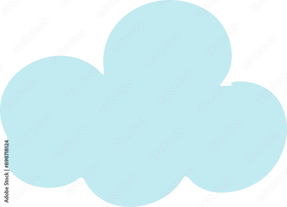 Speech bubbles in a soft pastel hue. Speech bubbles in a soft pastel hue.