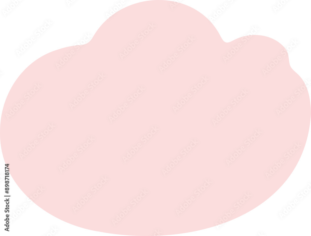 Speech bubbles in a soft pastel hue. Speech bubbles in a soft pastel hue.