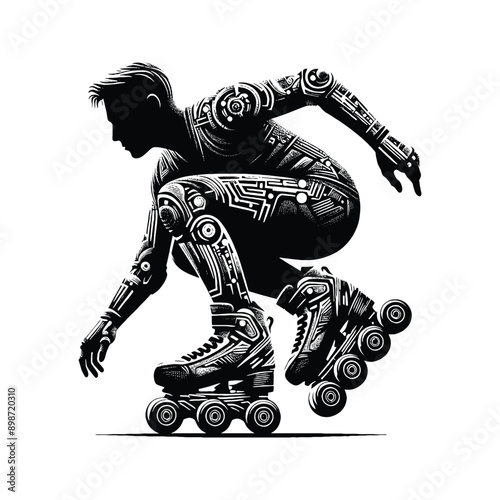 Inline Skating, roller skate