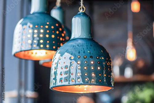 Ceramic Glass and Metal Lamps

