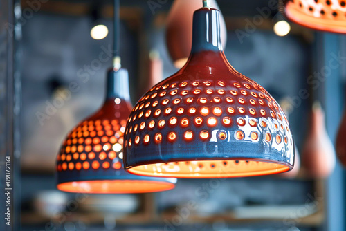 Ceramic Glass and Metal Lamps
