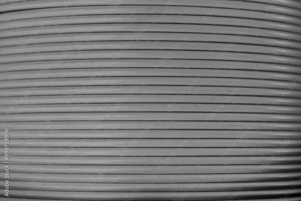 Obraz premium Corrugated Pipe Plastic Metal Texture Background