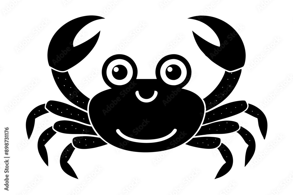 Funny Crab Vector Illustration with White Background Cartoons, Clipart, Line Art Design, Funny crab vector illustration, perfect for cartoons, clipart, and line art designs with a white background. Funny Crab Vector Illustration with White Background Cartoons, Clipart, Line Art Design, Funny crab vector illustration, perfect for cartoons, clipart, and line art designs with a white background.