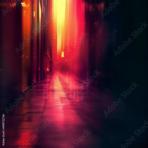 blurred mysterious background with contrasting dark colors