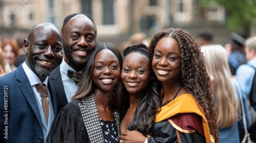 Group of Young People Standing Together