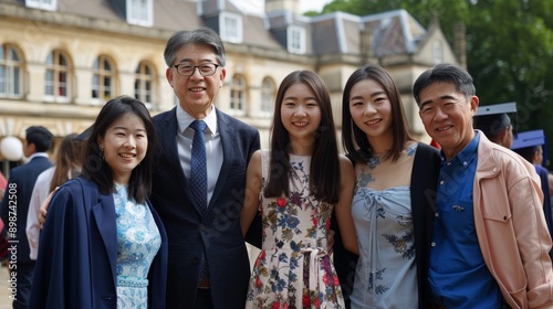 Group of Young People Standing Together
