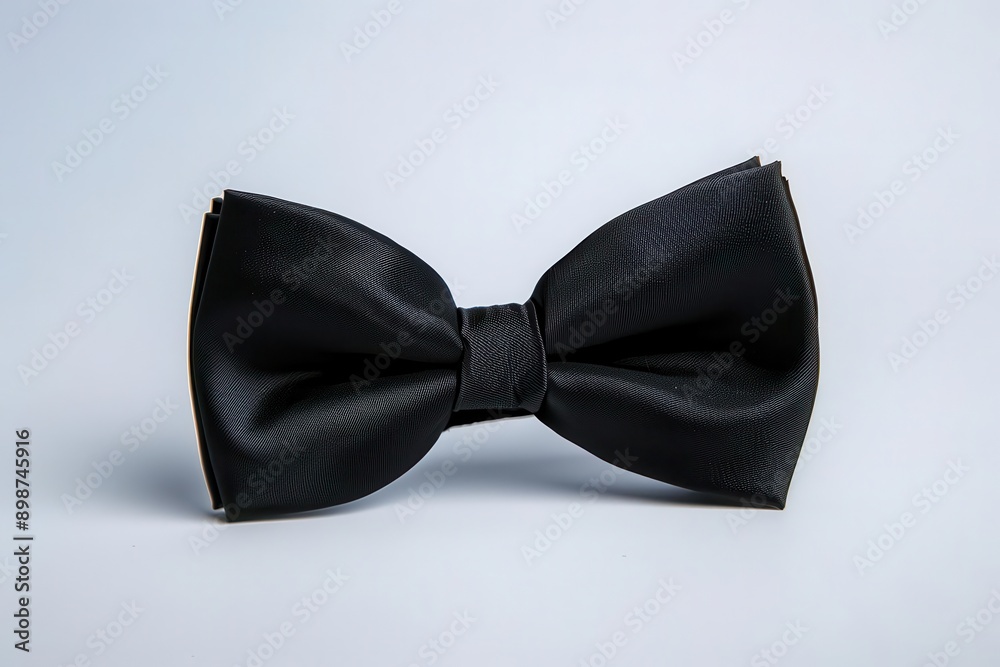 classic black bow tie isolated on white background symbol of formal elegance and sophistication classic black bow tie isolated on white background symbol of formal elegance and sophistication